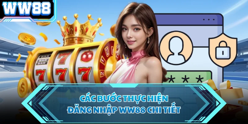 Các bước thực hiện đăng nhập WW88 chi tiết