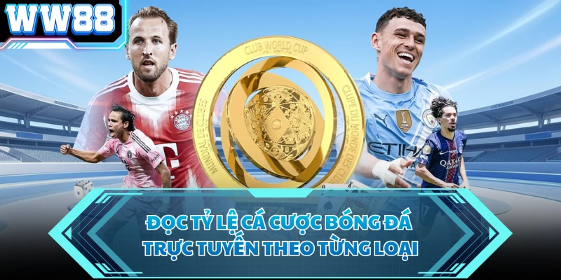 Đọc tỷ lệ cá cược bóng đá trực tuyến theo từng loại