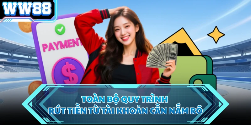 Toàn bộ quy trình rút tiền từ tài khoản cần nắm rõ
